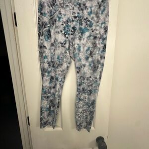 Diamond dye Lululemon leggings